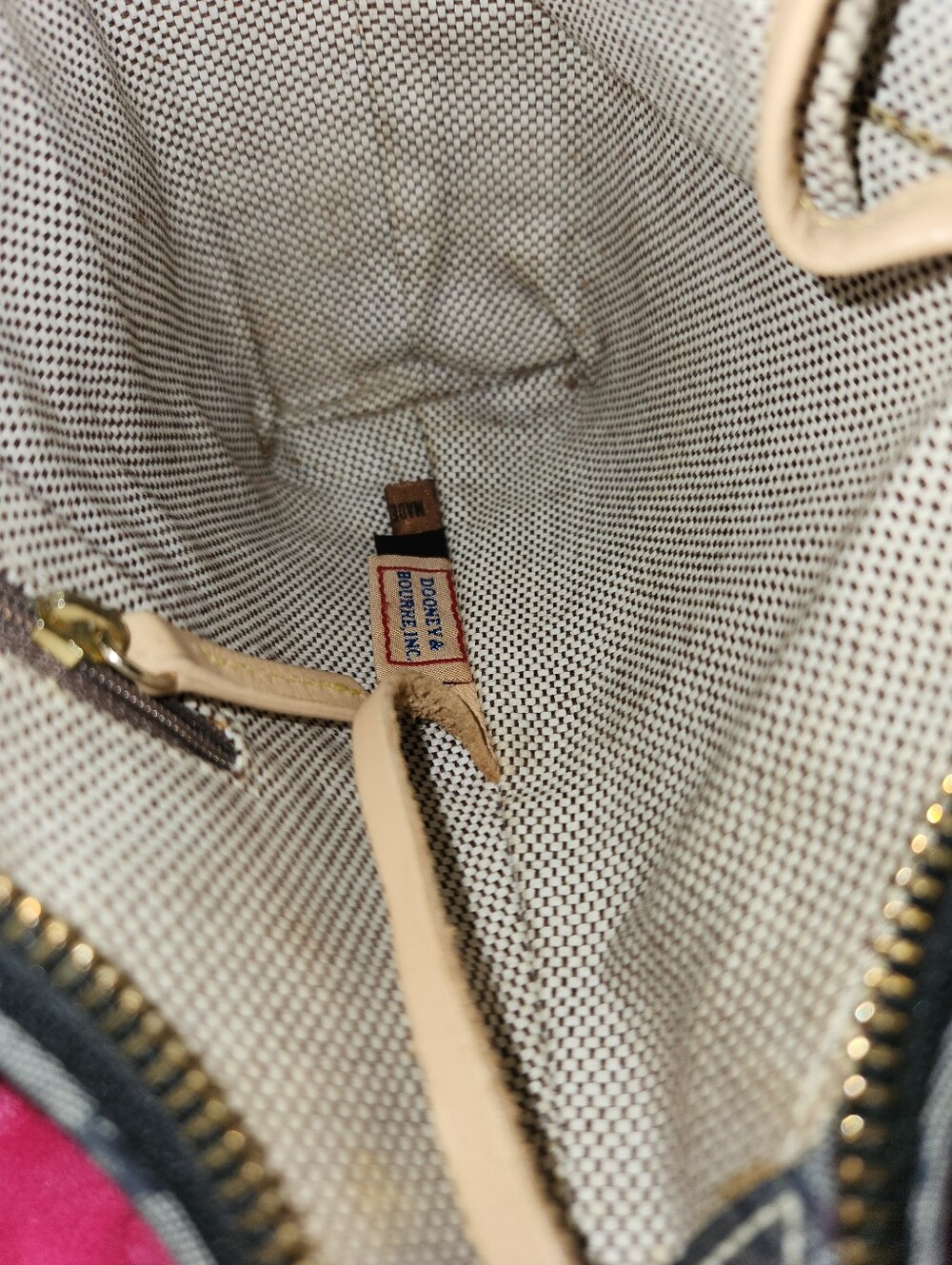Vintage Dooney & Burke Shoulder Purse EUC - Picture 6 of 10
